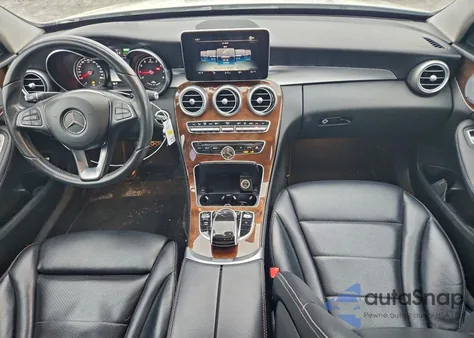 2017 Mercedes-Benz C 350E из США, поврежденный, VIN 55SWF4HB5HU217562